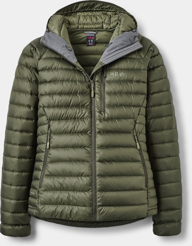 Rab Microlight Alpine Women's Jacket - Naisten kevytuntuvatakki Army Green 01