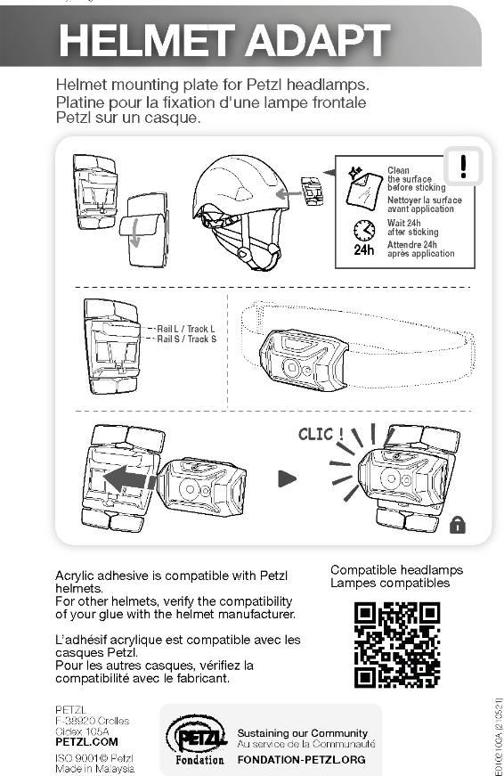 Petzl Helmet Adapter  02