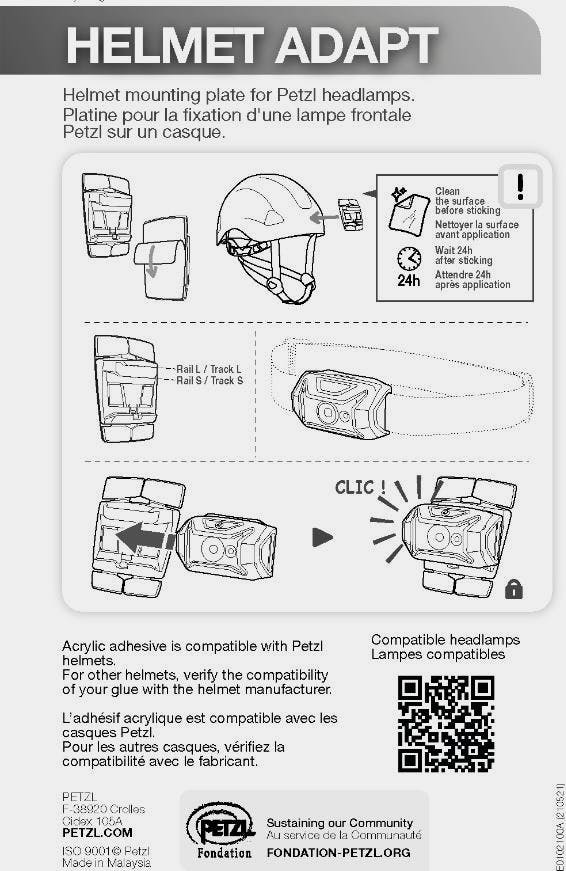 Petzl Helmet Adapter  02