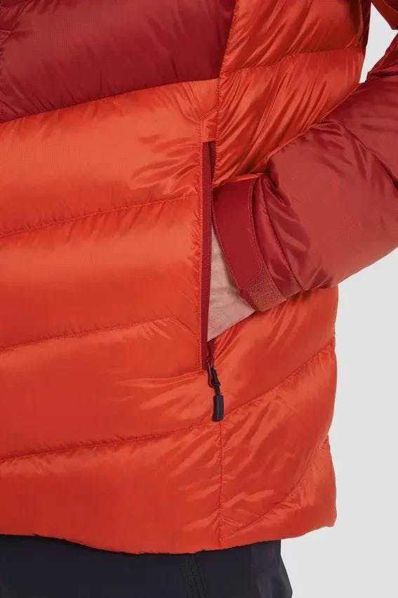 Rab Men's Glaceon Pro Jacket - Miesten untuvatakki Tuscan Red 09