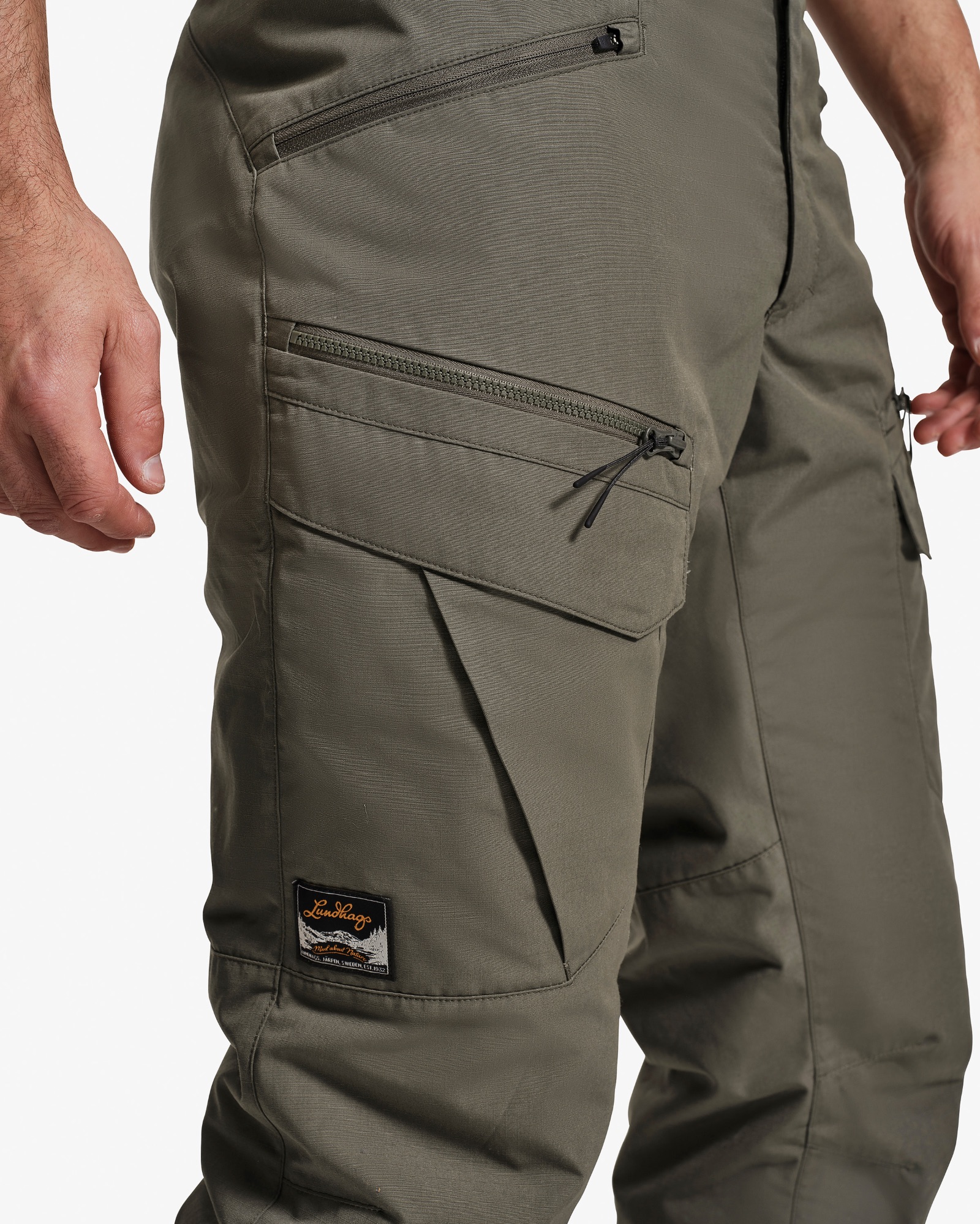 Lundhags Men's Fulu Cargo Insulated Pant Black 07