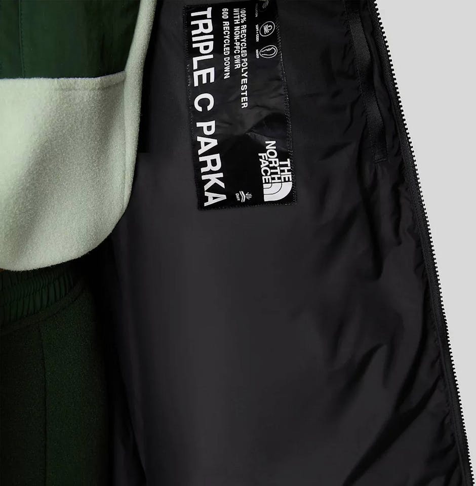The North Face Women's Triple C Parka - Naisten untuvatakki Musta 13