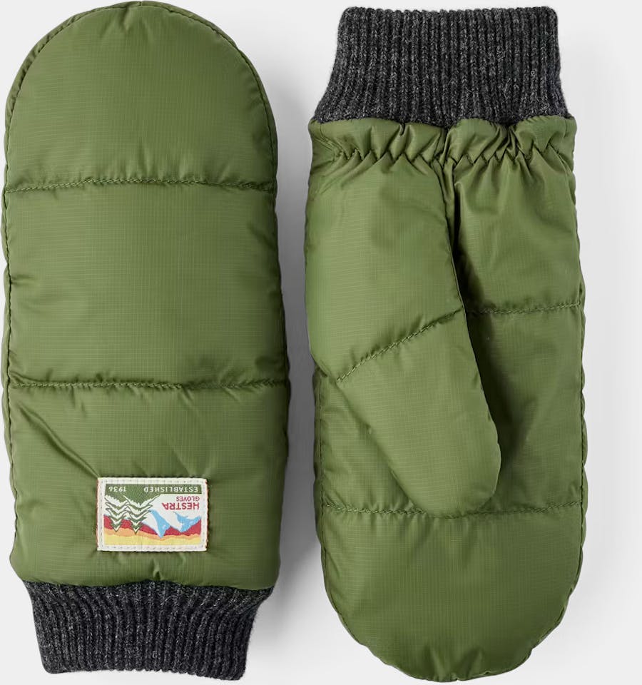 Hestra Otra Mitt Tummanvihreä 01