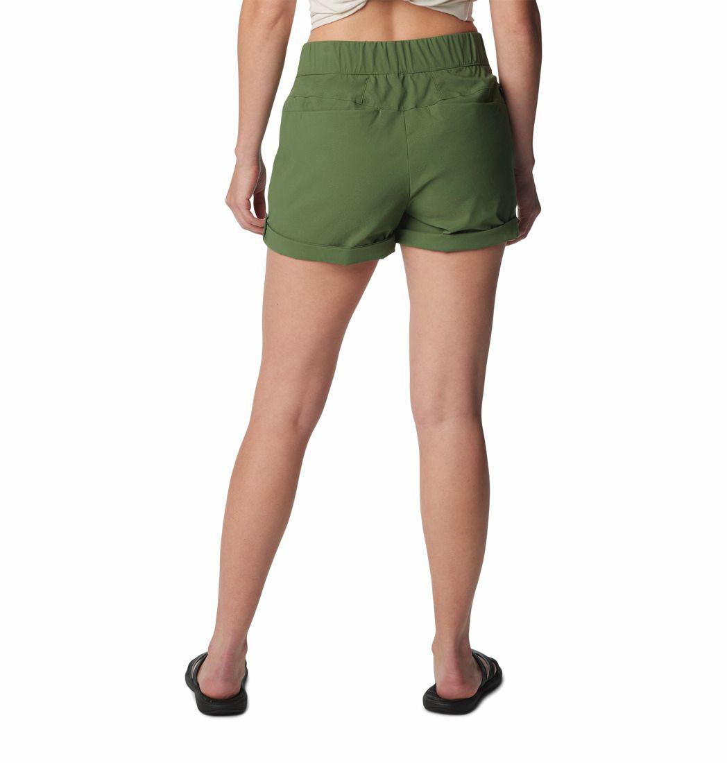 Columbia Women's Firwood Camp II Shorts Canteen Spaced Diamond 07