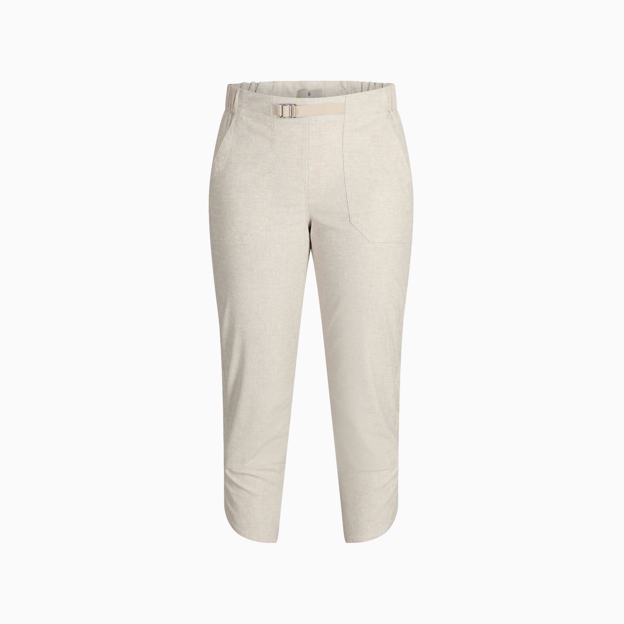 Royal Robbins Women's Hempline Capri Off-White 03