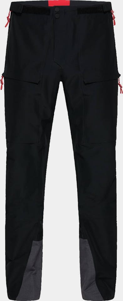 Haglöfs Men's L.I.M. ZT GTX Pro Pant Musta / Punainen 01