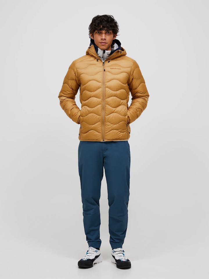 Peak Performance Men's Helium Down Hood Jacket Sierra Sand 06