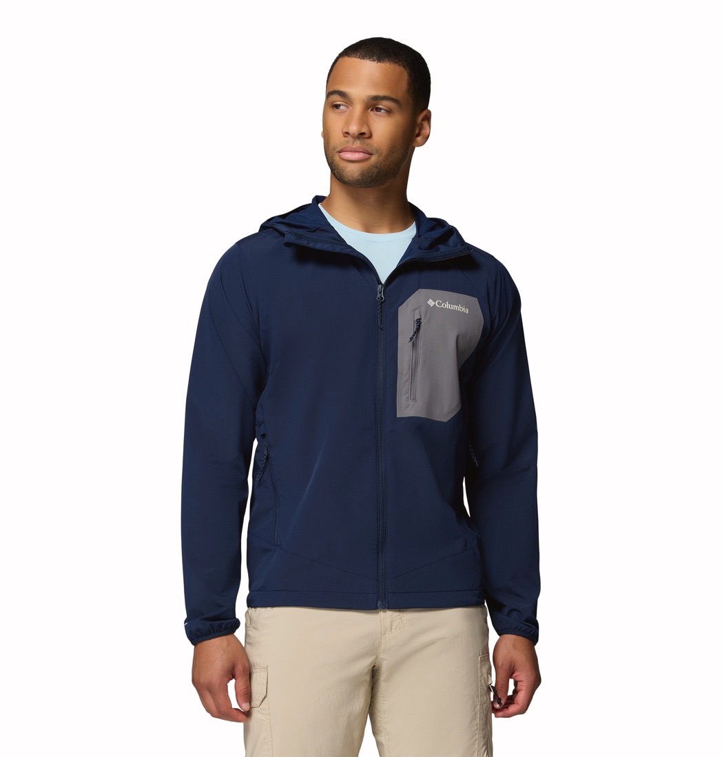 Columbia Men's Tall Heights III Hood Collegiate Navy 07