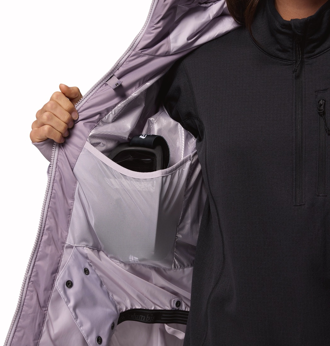 Columbia Women's Abbott Peak II Insulated Jacket Antique Mauve, Nocturnal 03