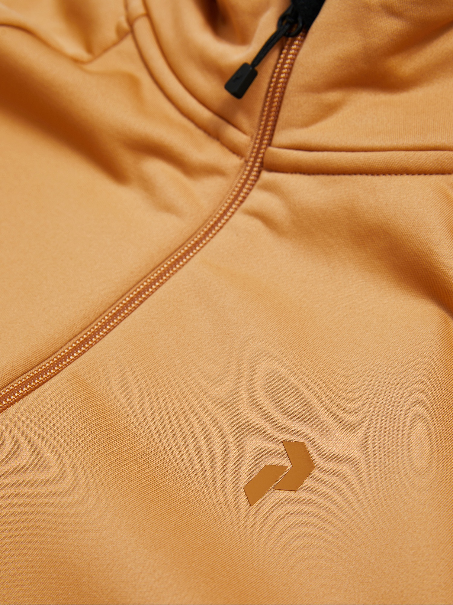 Peak Performance Men's Rider Essentials Midlayer Zip Sierra Sand / Solar Burst 04