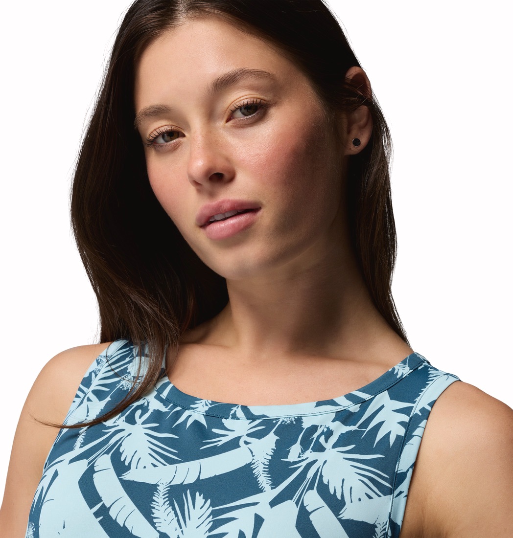 Columbia Women's Chill River Printed Dress Jet Stream 04