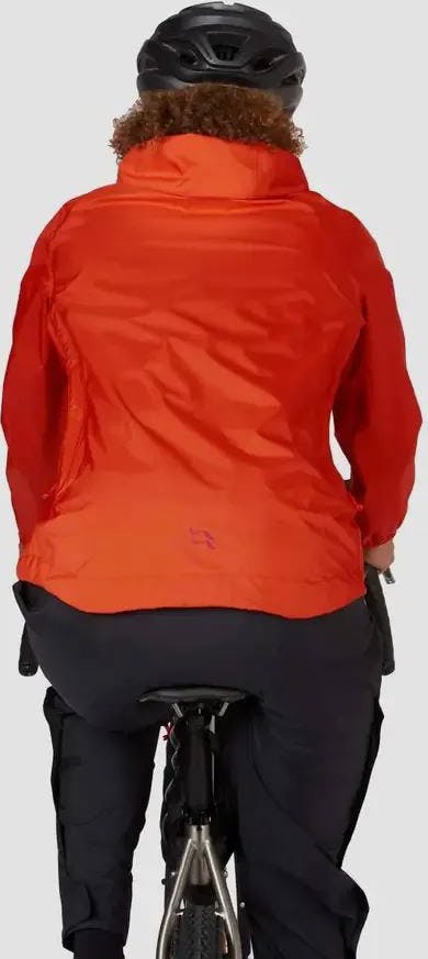 Rab Women's Cinder Downpour Jacket Red 12