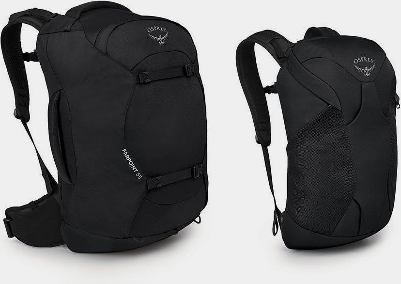 Osprey Farpoint 55 Black 02