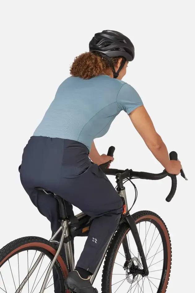 Rab Women's Cinder Kinetic Waterproof Pants Beluga 14