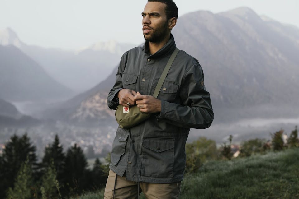 Fjällräven Men's Räven Jacket Green 04