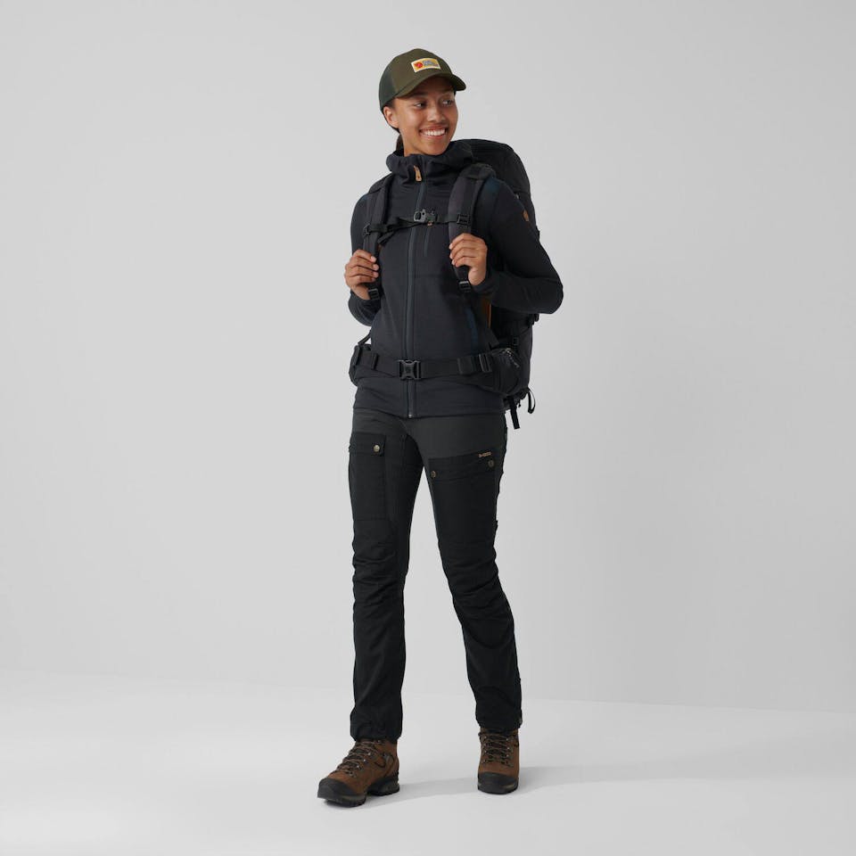 Fjällräven Women's Keb Trousers Musta 02