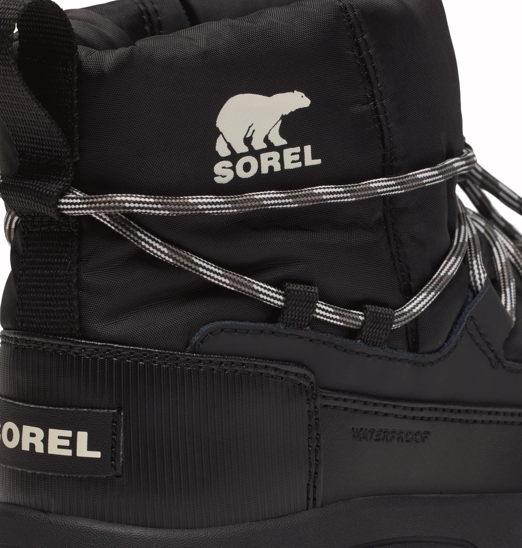 Sorel Women's Whitney III Slip-On - Naisten talvikengät Musta 06