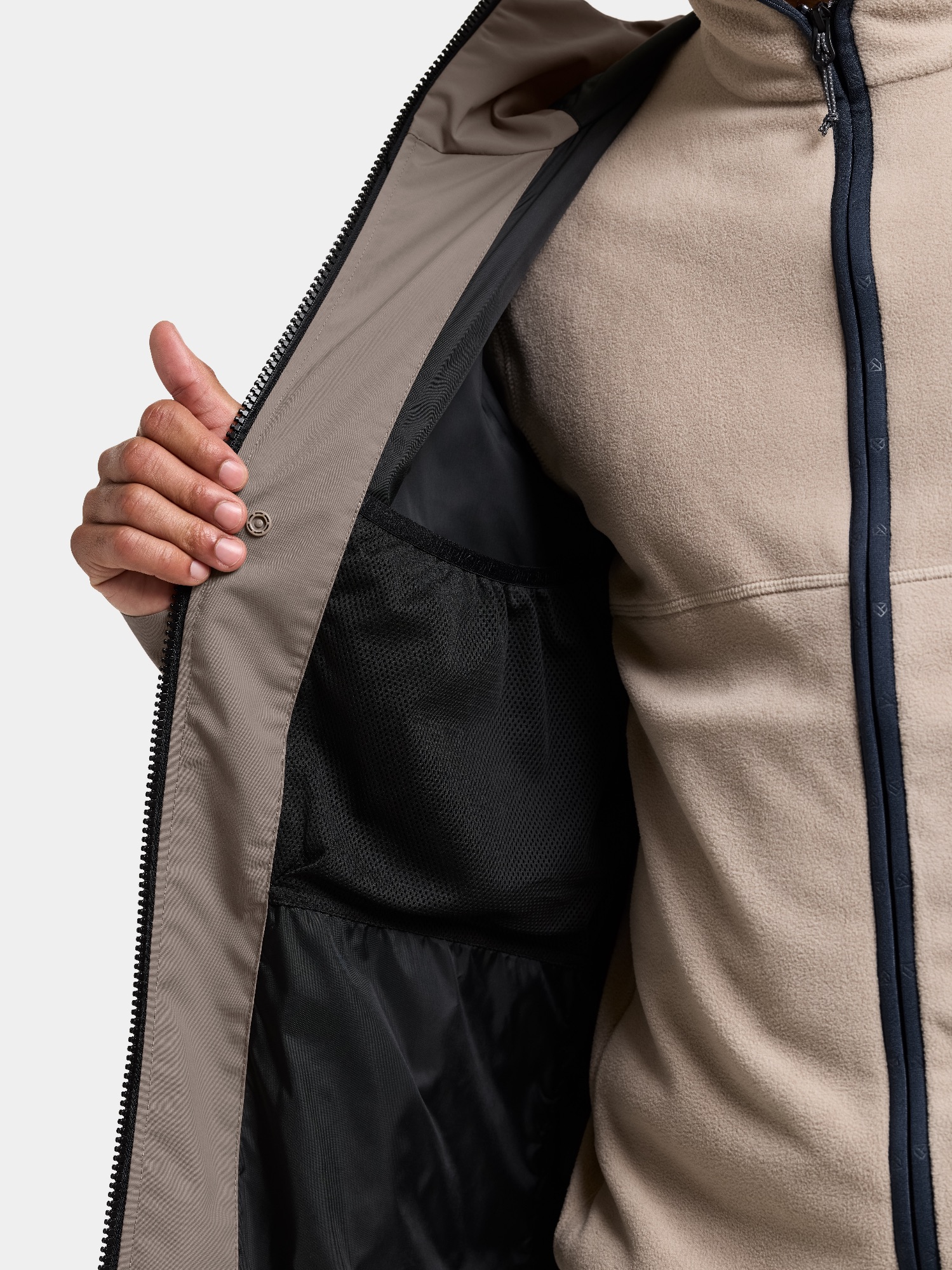 Didriksons Men's Sören Parka Ash 08