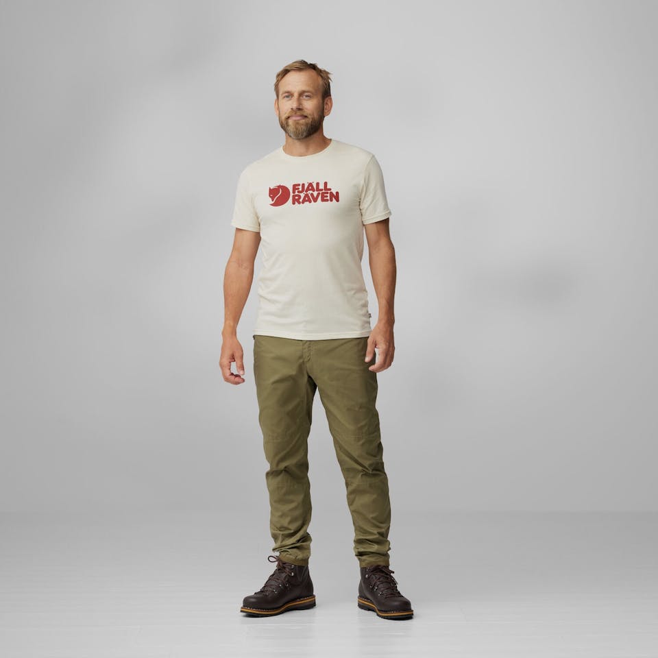 Fjällräven Men's Logo T-shirt Sininen 02