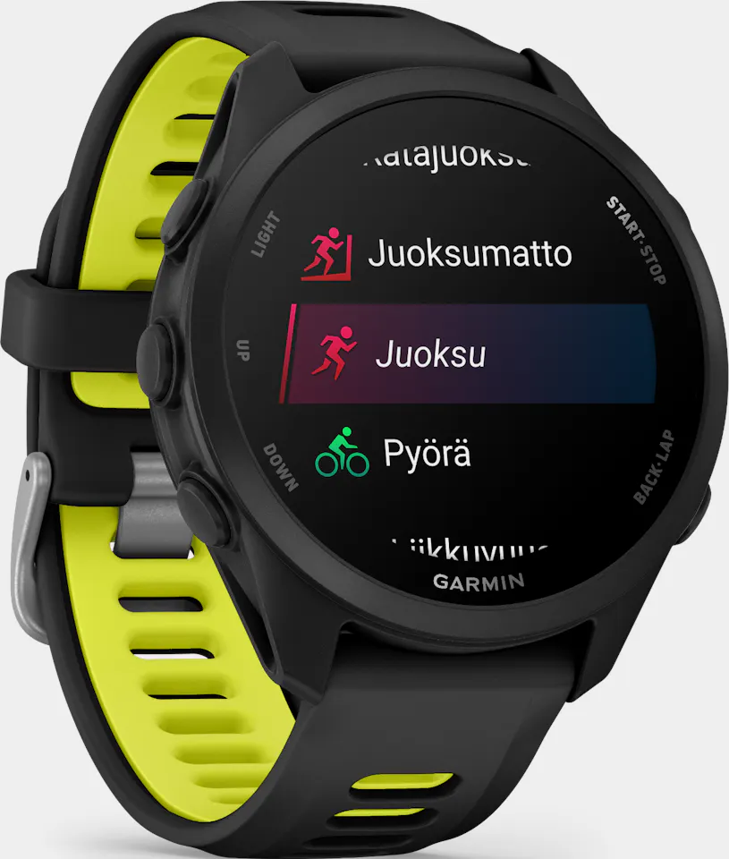 Garmin Forerunner 170 Black/amp Yellow 02