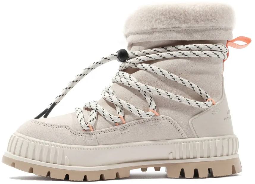 Palladium Women's Pallashock Hiver - Naisten talvikengät Almond Milk 05