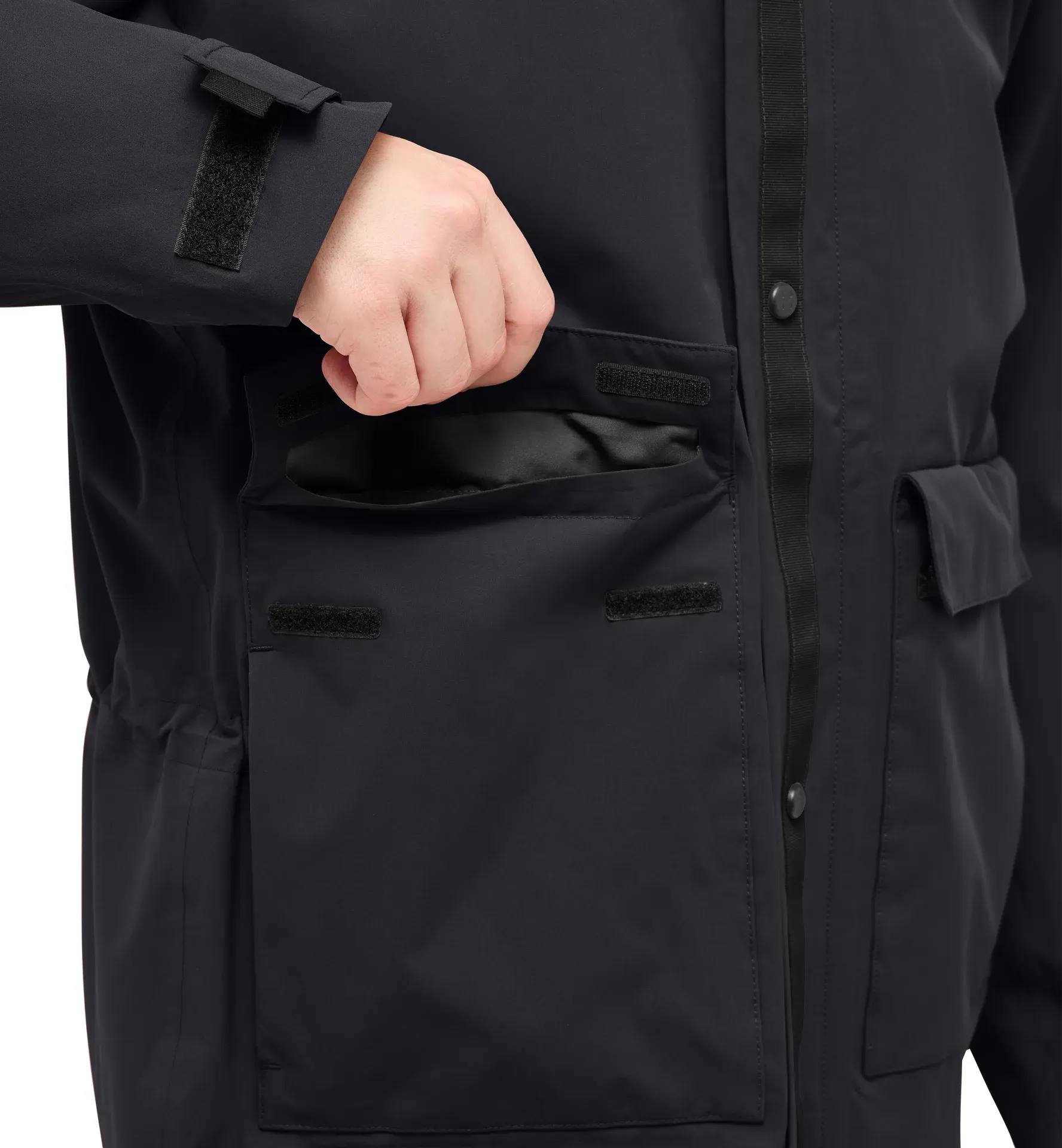 Haglöfs Women's Mono Proof Parka Musta 08