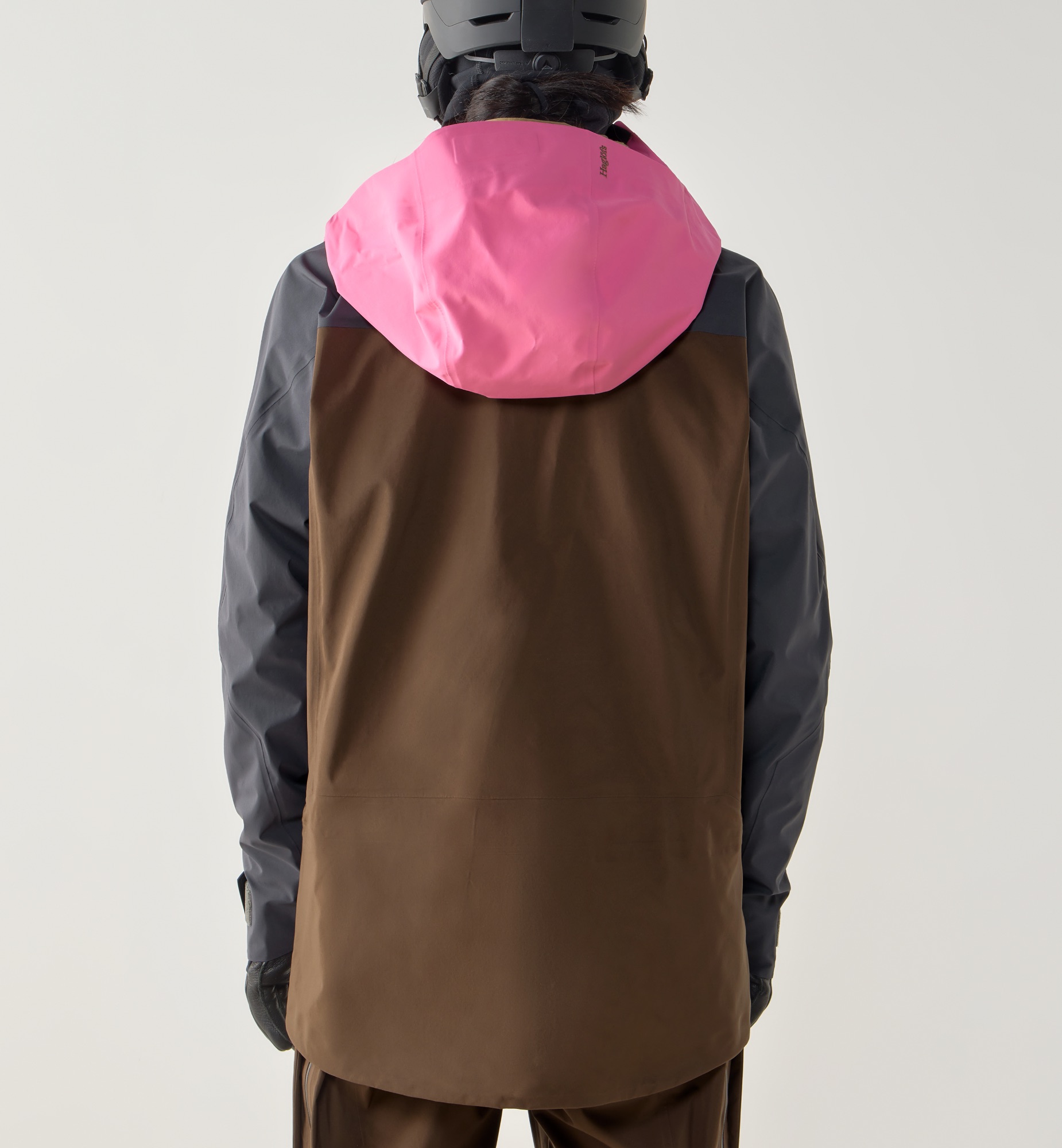 Haglöfs Men's Vassi GTX Pro II Jacket Lantana Pink / Woodland Brown 03