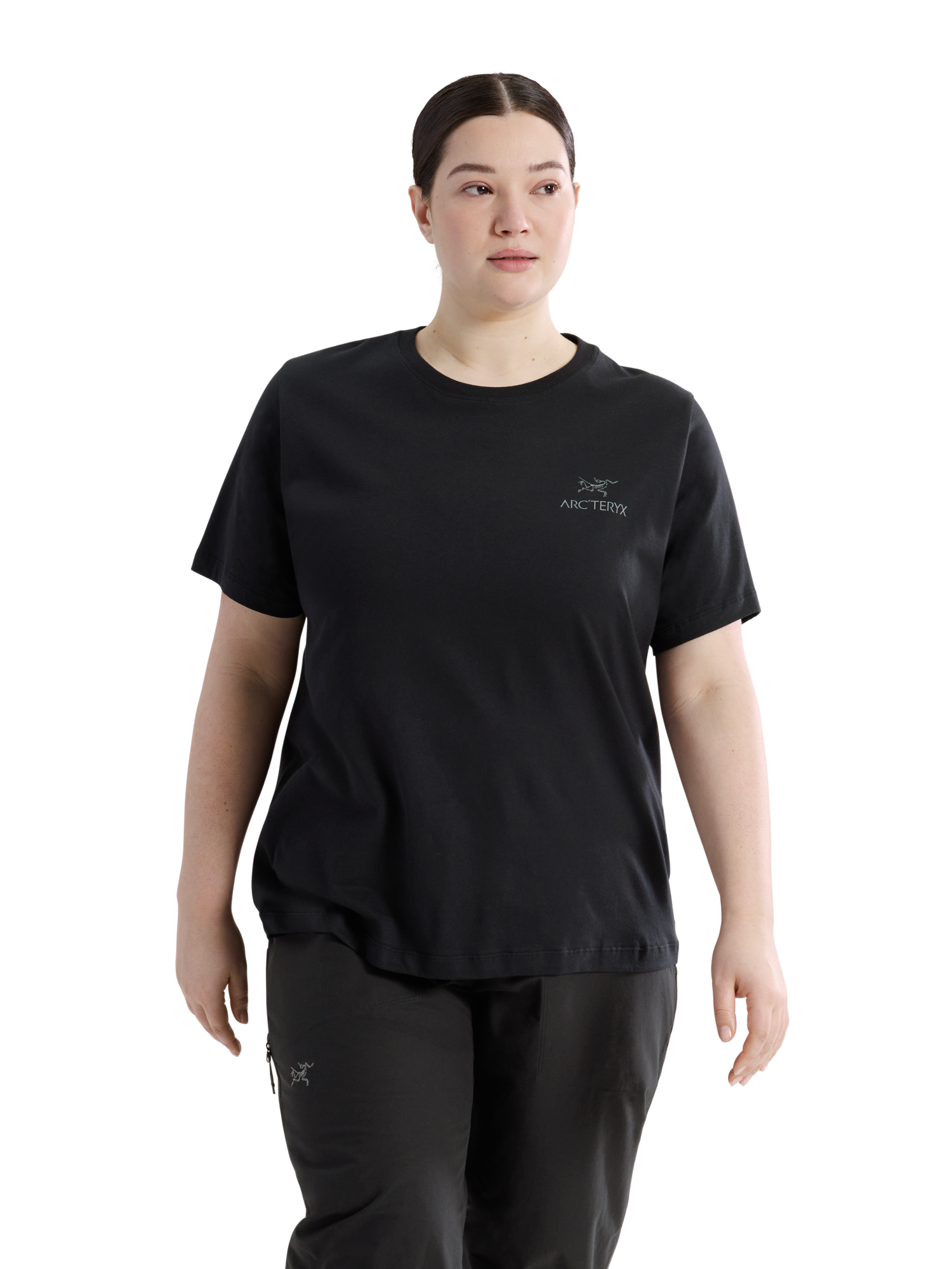 Arc'teryx Women's Kragg SL Cotton Emblem Crew Shirt SS