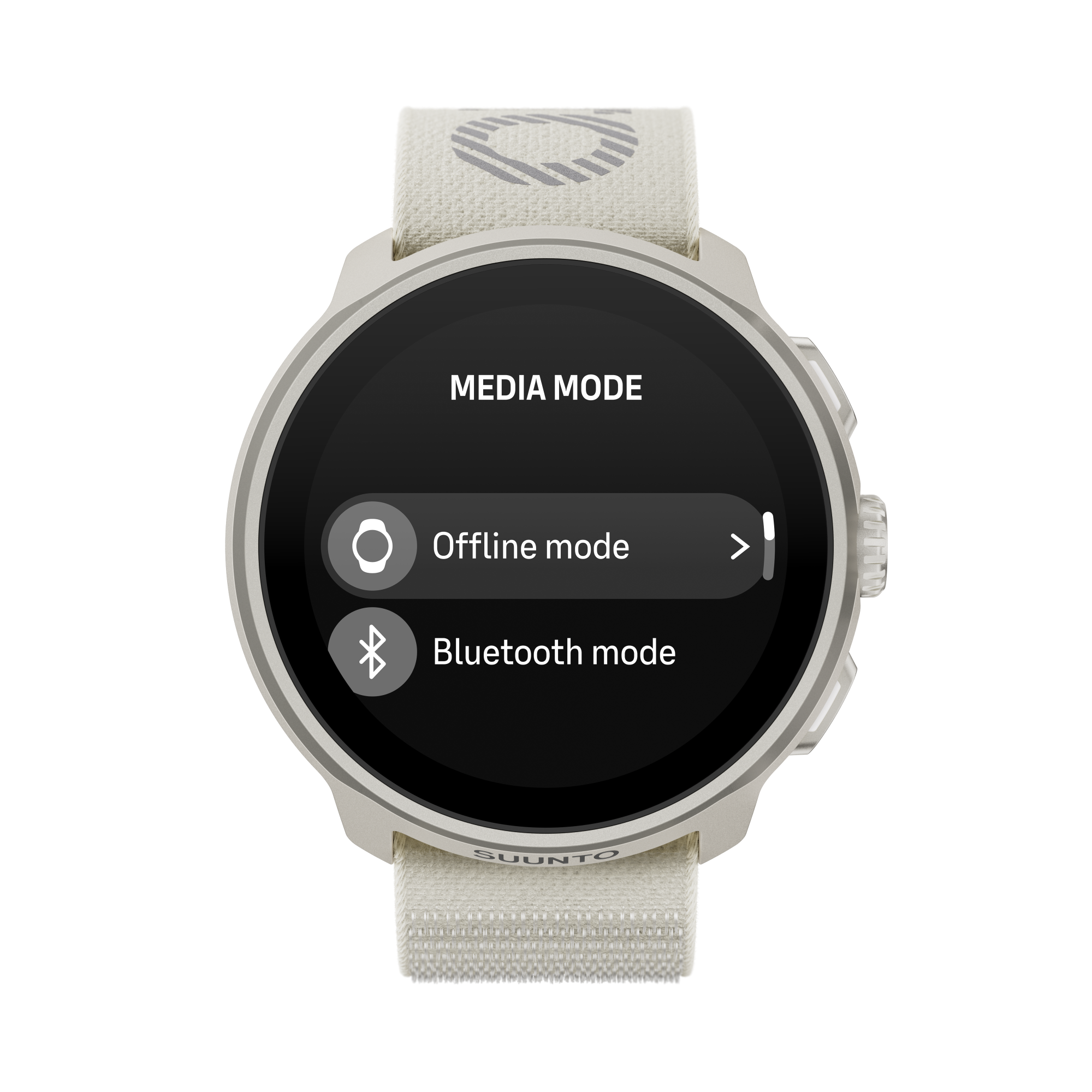 Suunto Run Frost Grey With Silicon Strap  08