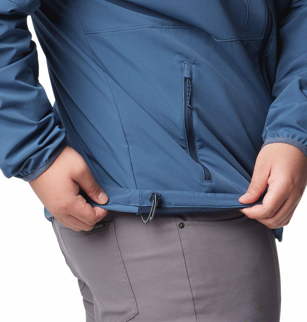 Columbia Men's Tall Heights Hooded Big Softshell Dark Mountain 05