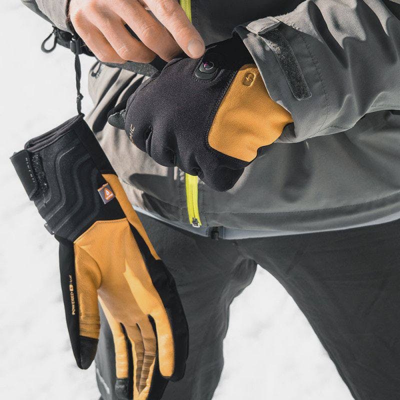 Therm-Ic Power Gloves Ski Light Boost Musta / Ruskea 04