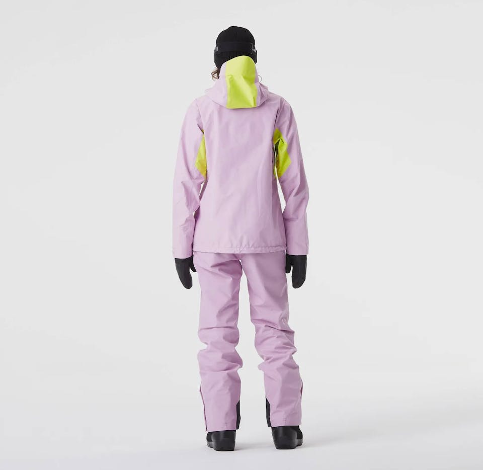 Picture Organic Clothing Women's Acidic 3L Xpore Jacket Orchid Acid Lime 06