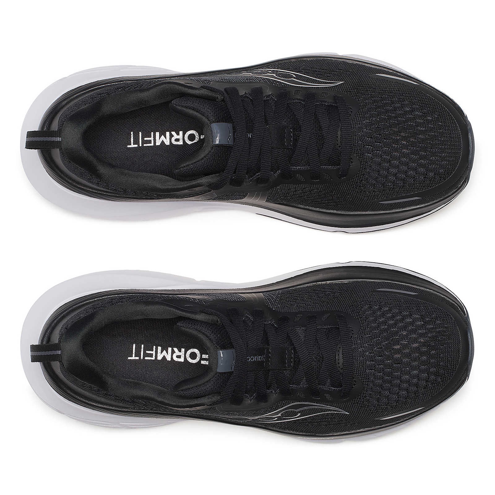 Saucony Women's Guide 18 Wide Musta / Valkoinen 05