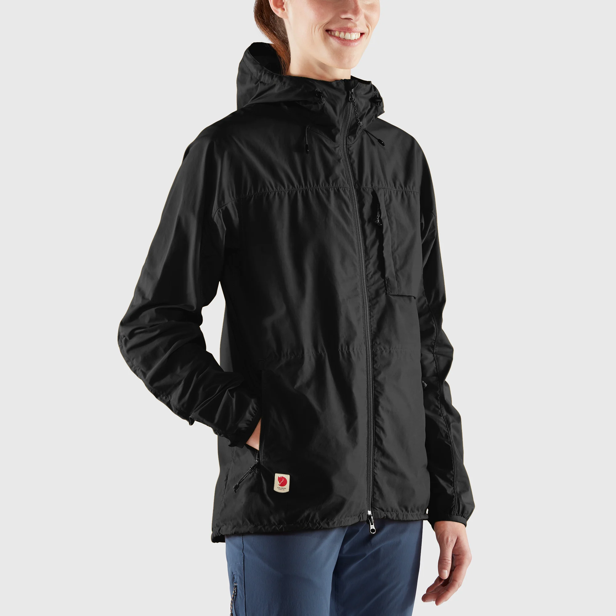 Fjällräven Women's High Coast Wind Jacket Dusty Rose 04
