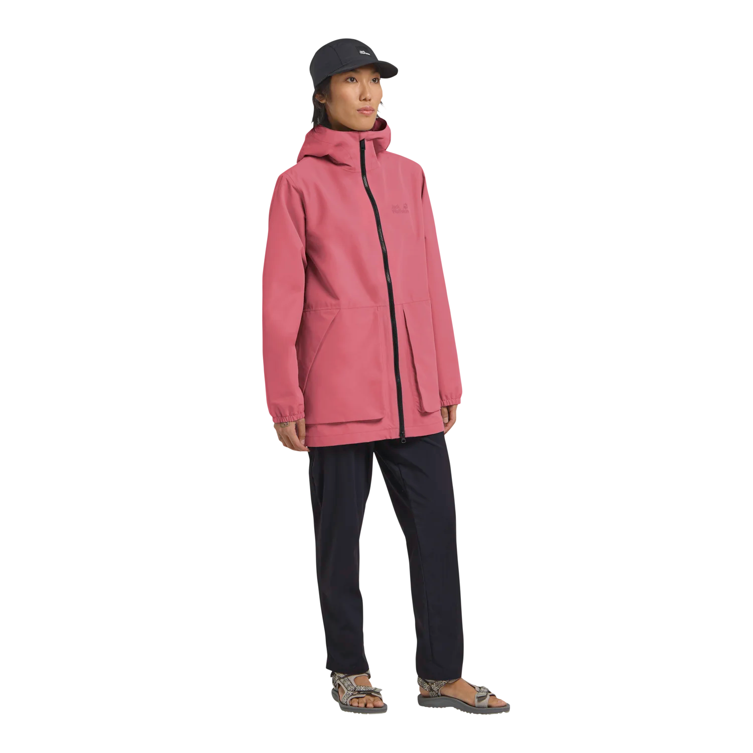 Jack Wolfskin Women's Terraview 2L Parka Evening Rose 10