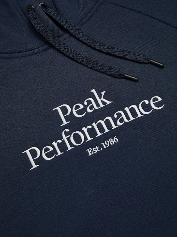 Peak Performance Women's Original Hood Tummansininen 04