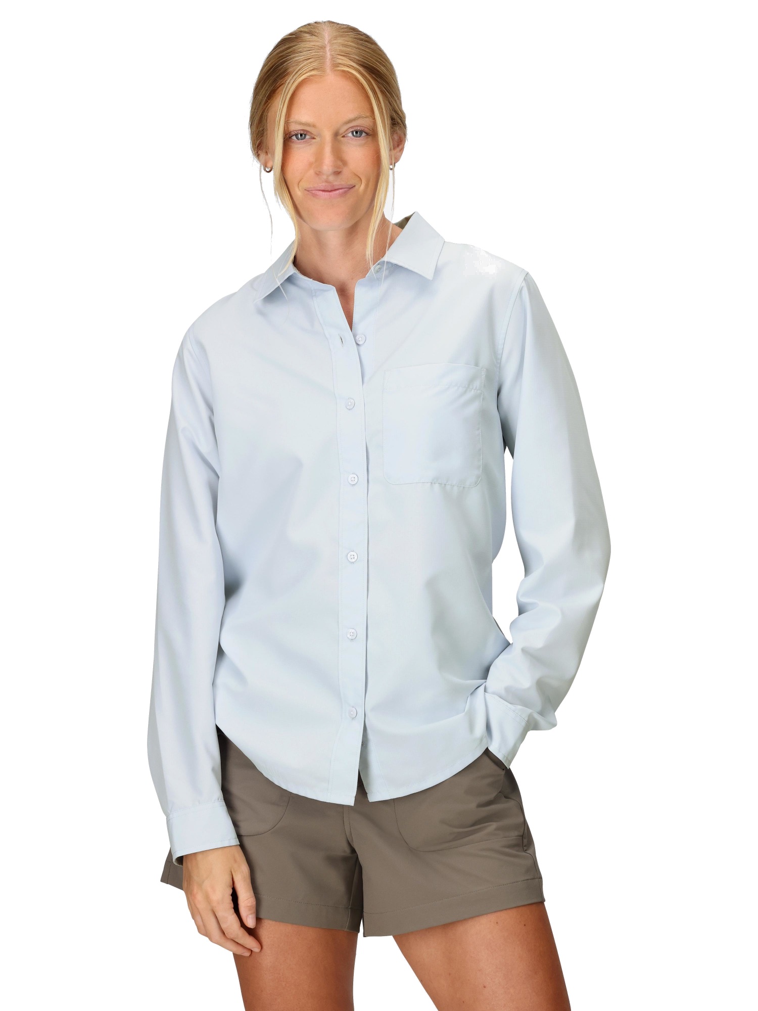 Marmot Women's Aerobora Long Sleeve Vapor 01