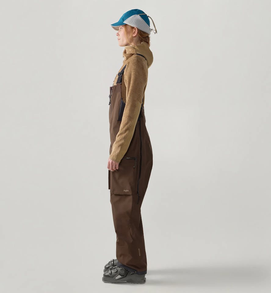 Haglöfs Women's Vassi GTX Pro II Bib Woodlan Brown 13