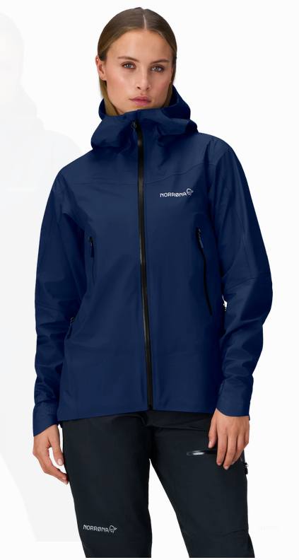 Norrøna Women's Falketind GTX Jacket Indigo 03