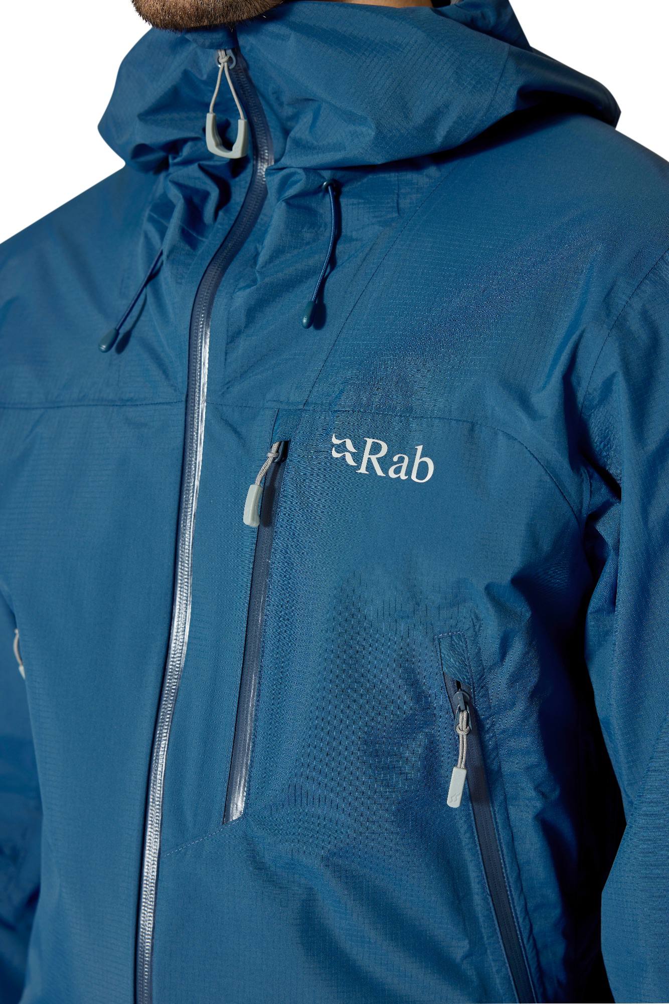 Rab Men's Downpour Mountain Jacket Army Green 09