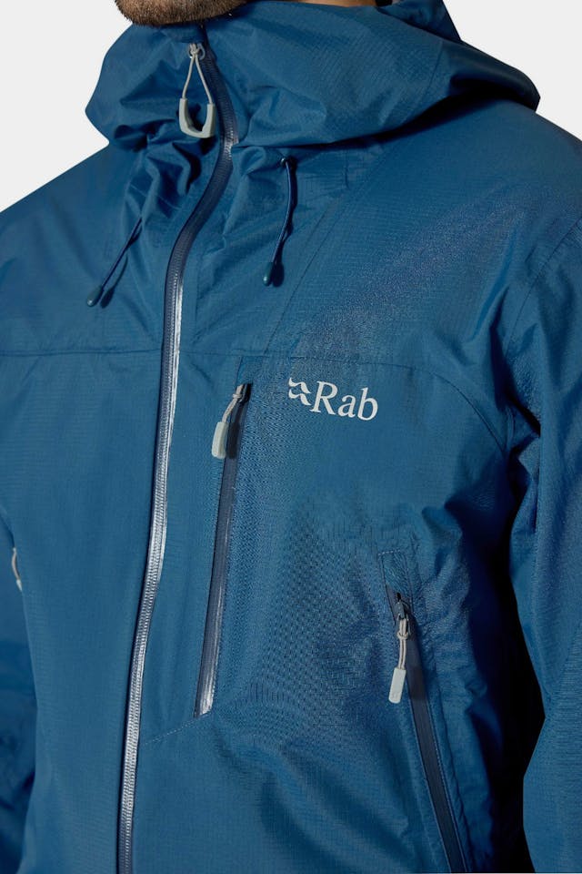 Rab Men's Downpour Mountain Jacket Army Green 09