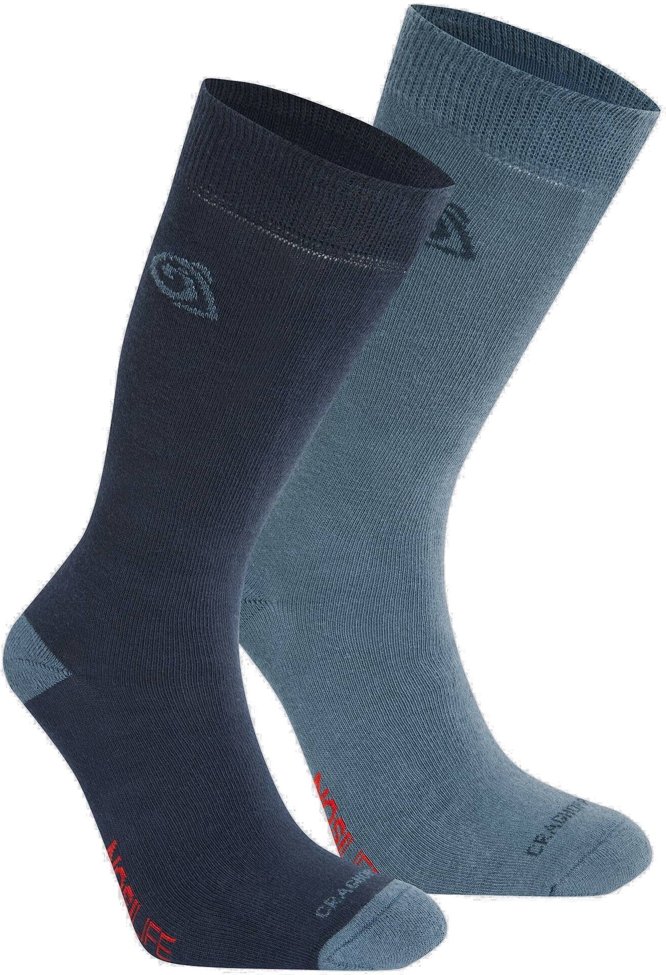Craghoppers Nosilife Travel Twin Pack Socks