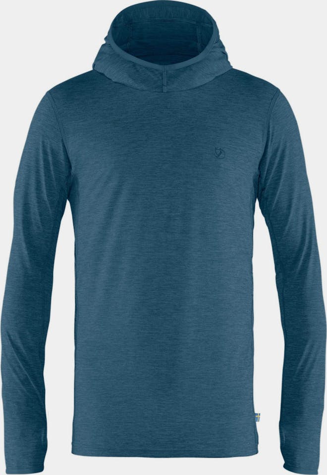Fjällräven Men's Abisko Sun Hoodie Indigo 02