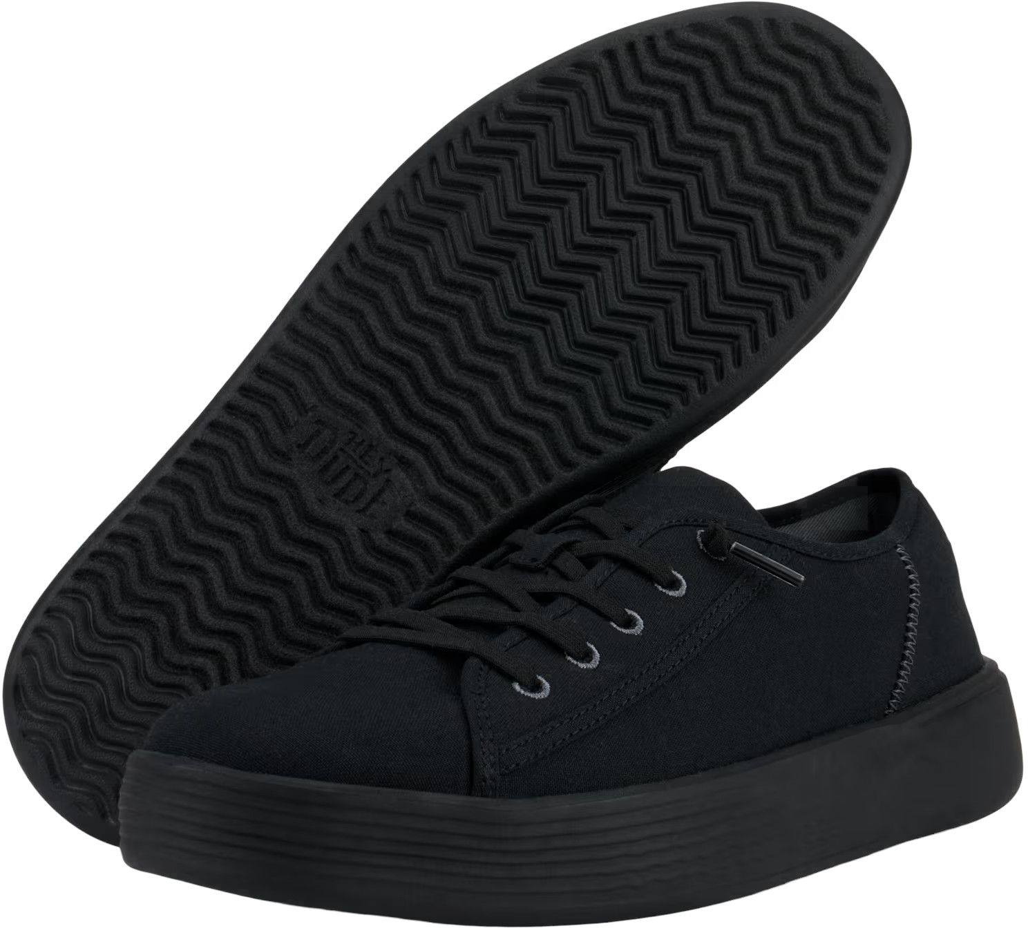 HeyDude Men's Cody Canvas Musta 03