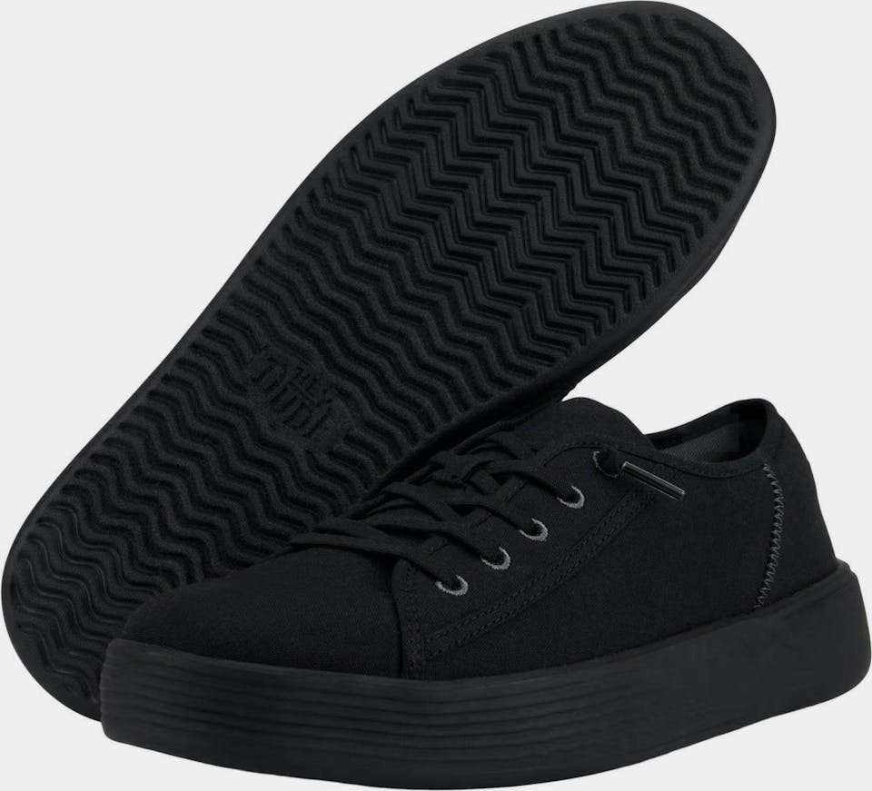 HeyDude Men's Cody Canvas Musta 03