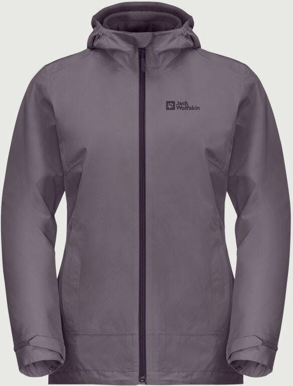 Jack Wolfskin Women's Moonrise 3in1 Jacket Blossom 10