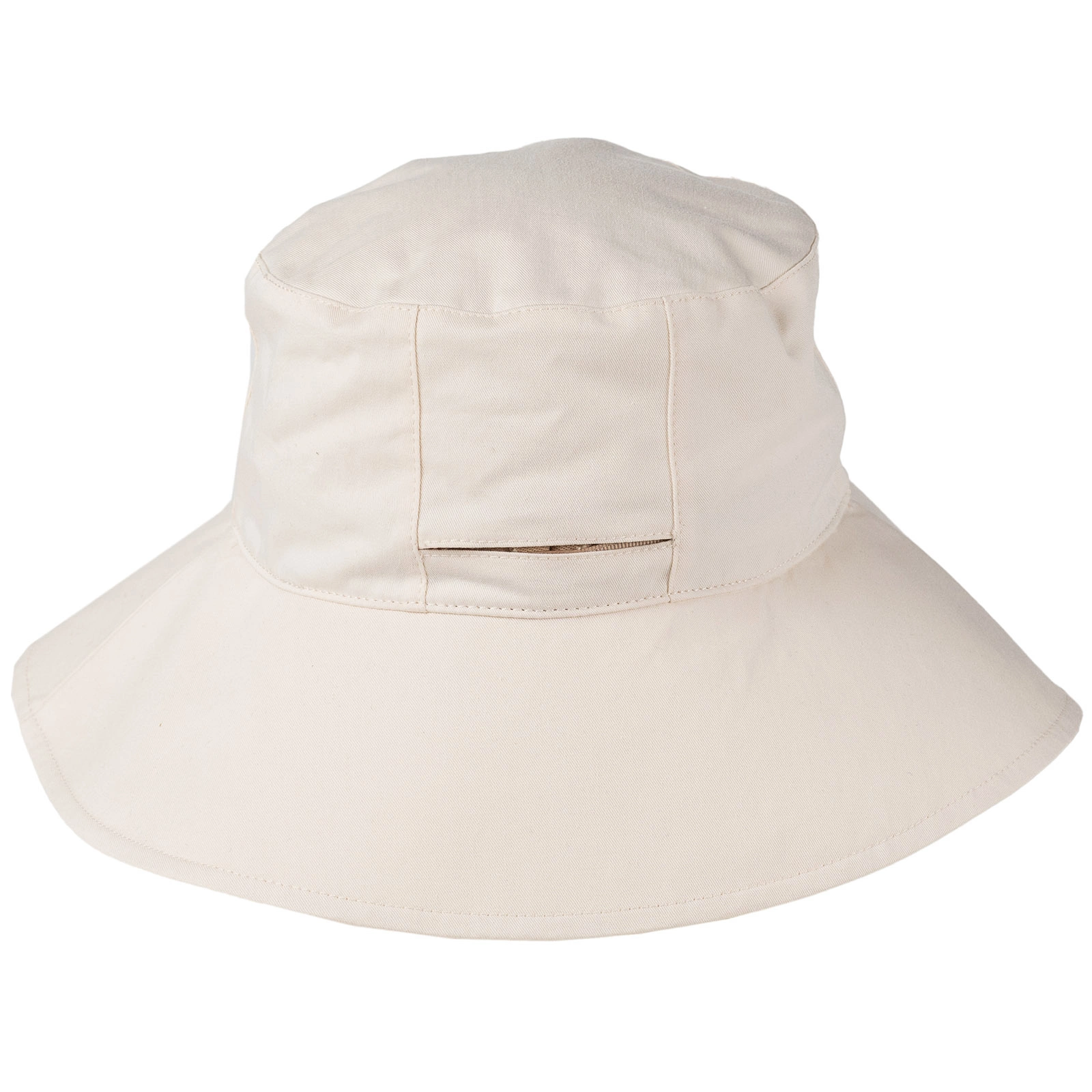 Salon Summer Hat Cotton Ponytail Off-White 08