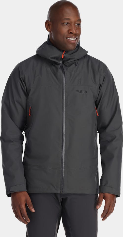 Rab Men's Namche GTX Jacket ja Lowa Men's Renegade Evo Mid GTX Musta 30