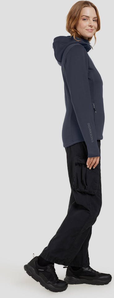 Didriksons Women's Anneli 2 Full Zip Dark Night blue 06