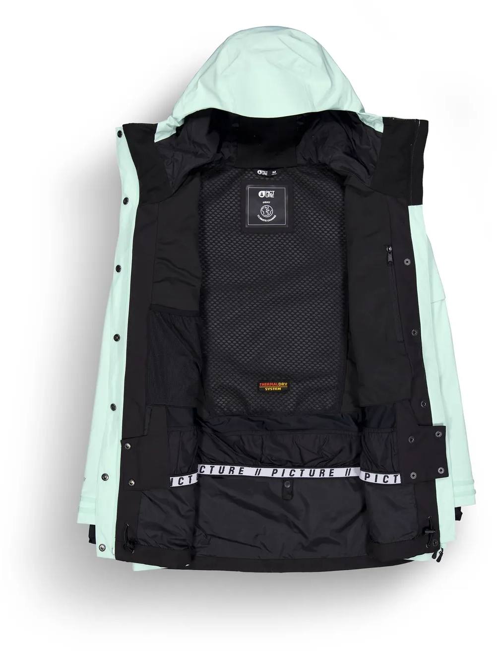 Picture Organic Clothing Women's U68 Jacket Starlight Blue 03